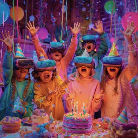 VR birthday parties